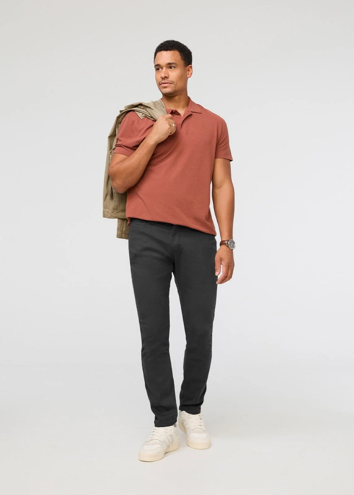 No Sweat Relaxed Taper - Slate