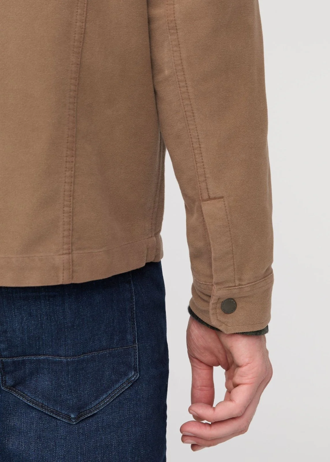 No Sweat Moleskin Jacket - Dark Walnut - Image 5