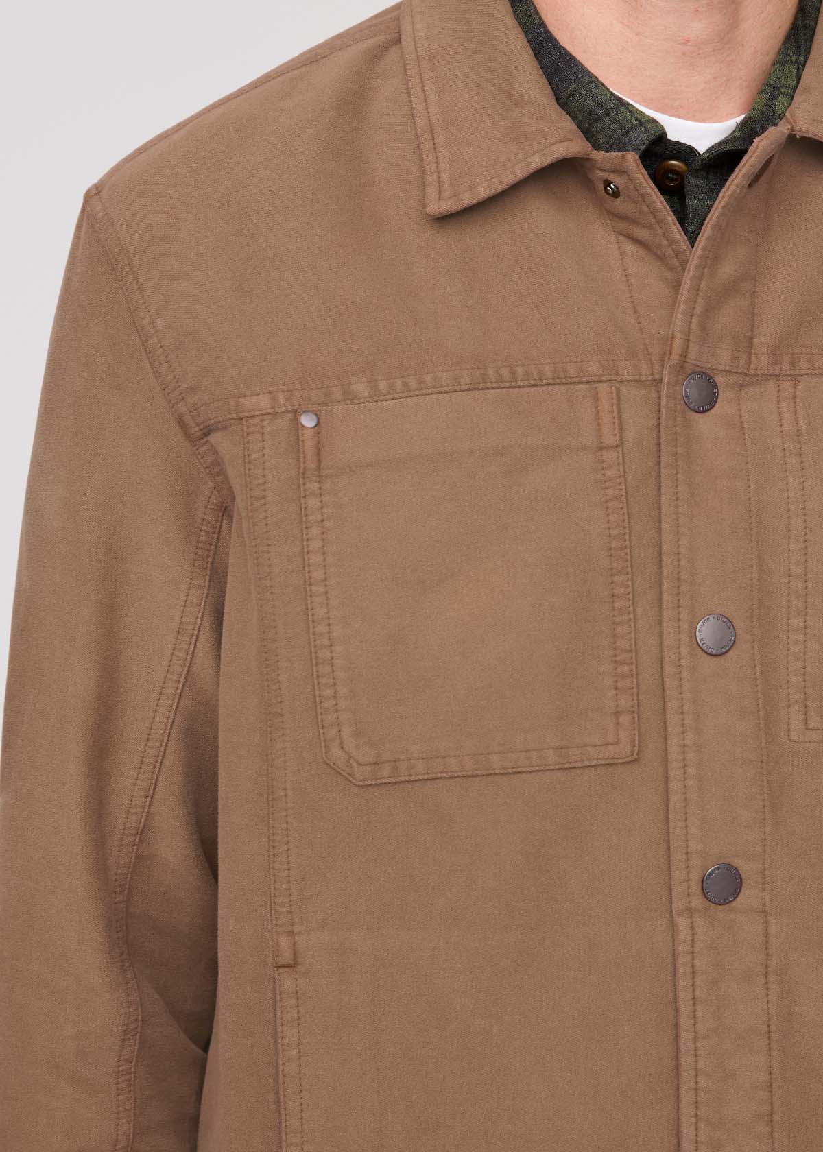 No Sweat Moleskin Jacket - Dark Walnut - Image 6