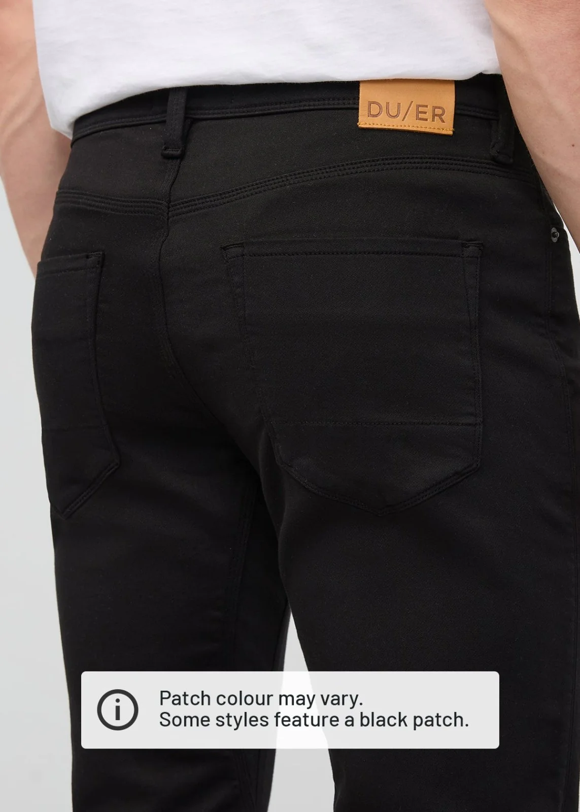 No Sweat Slim Straight - Black - Image 7