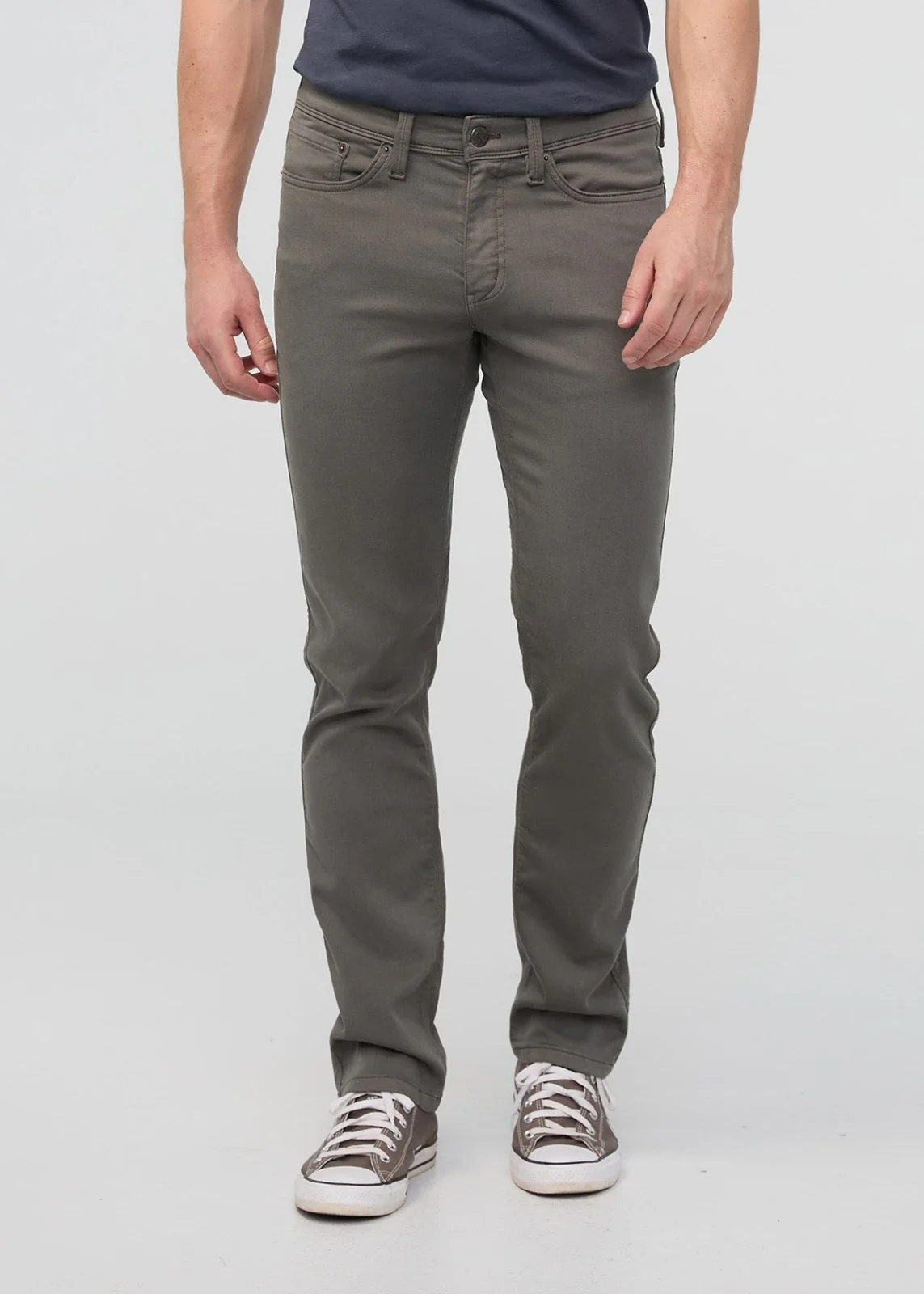 No Sweat Slim Straight - Gull - Image 2