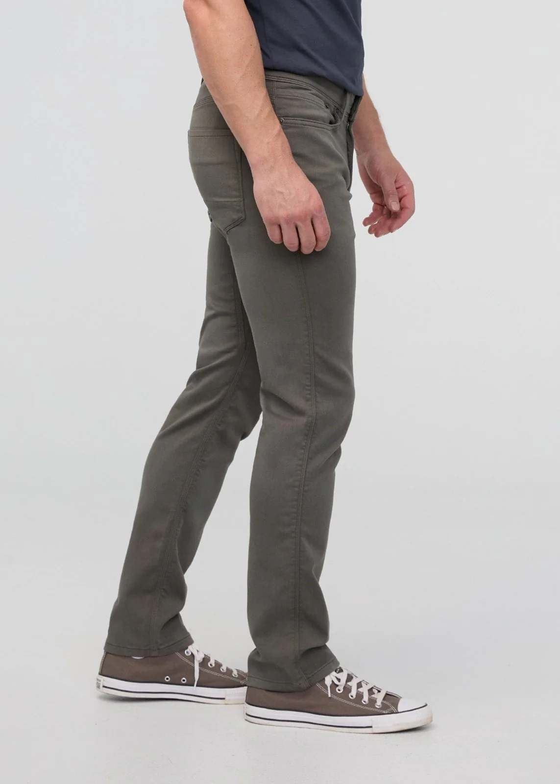 No Sweat Slim Straight - Gull - Image 3