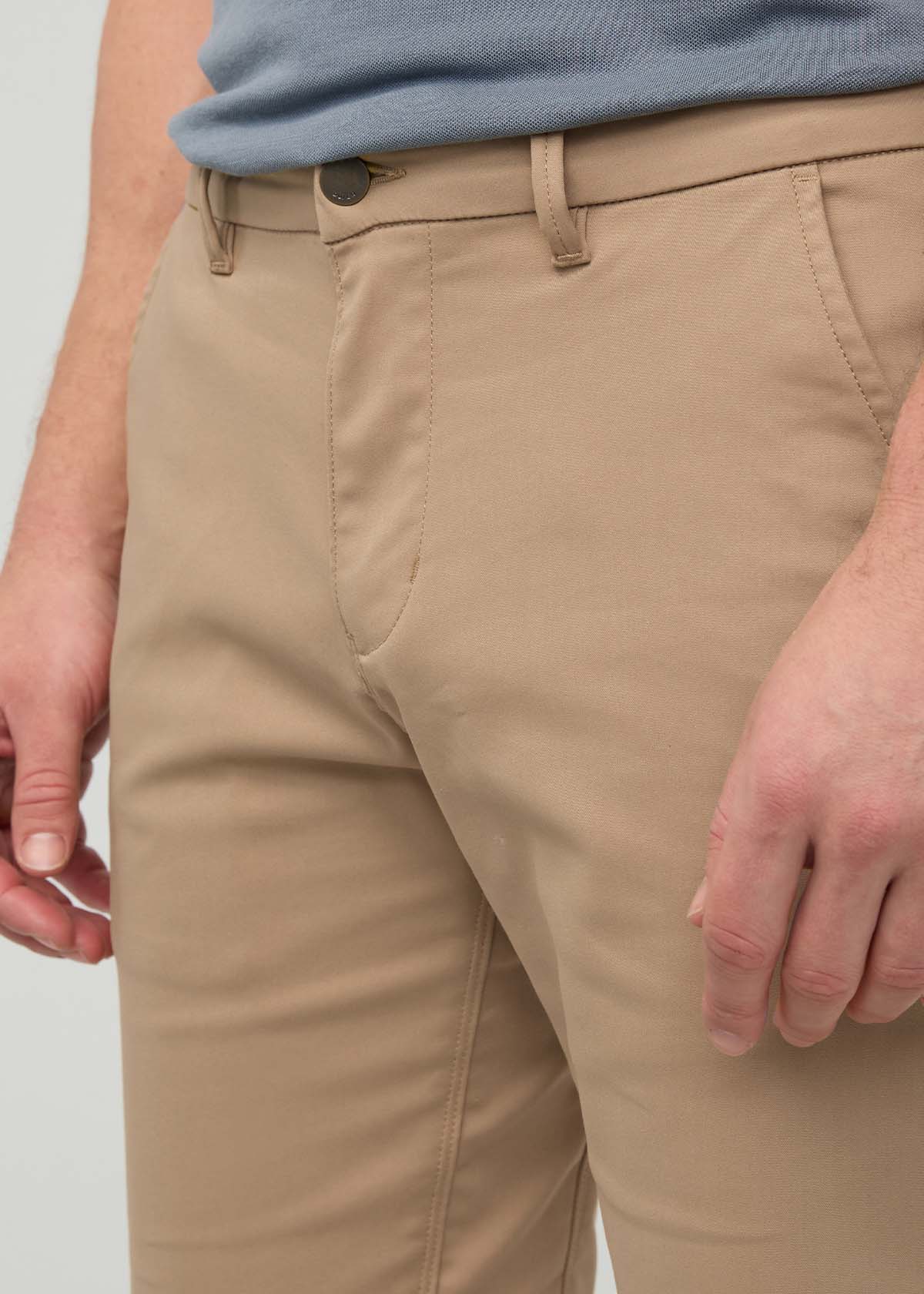 Nustretch Club Short - Desert Khaki - Image 5
