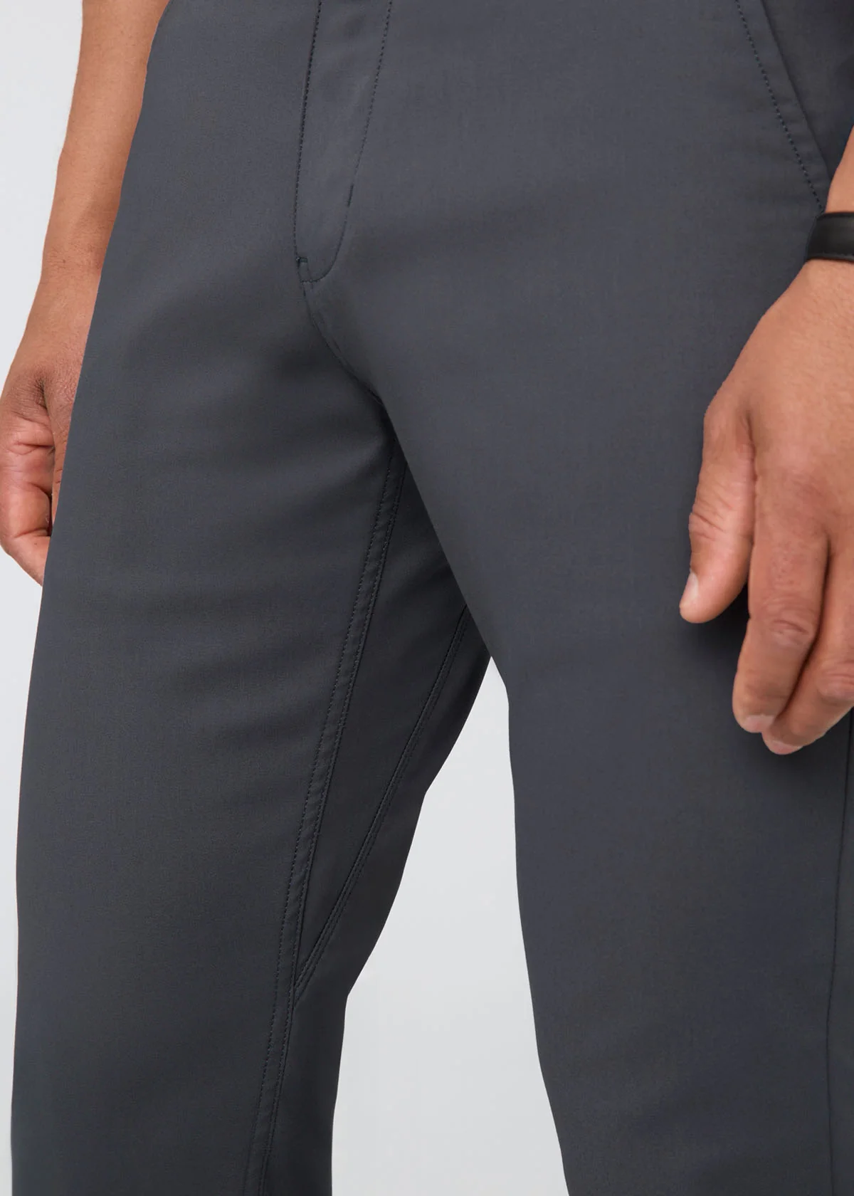 NuStretch Relaxed Taper Trouser - Charcoal - Image 7
