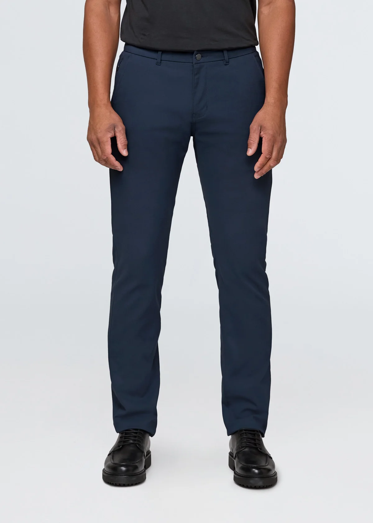 NuStretch Relaxed Taper Trouser - Navy - Image 2