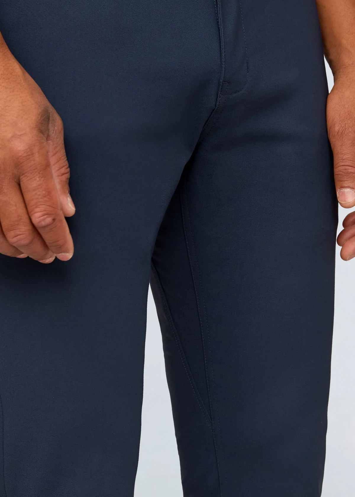 NuStretch Relaxed Taper Trouser - Navy - Image 7