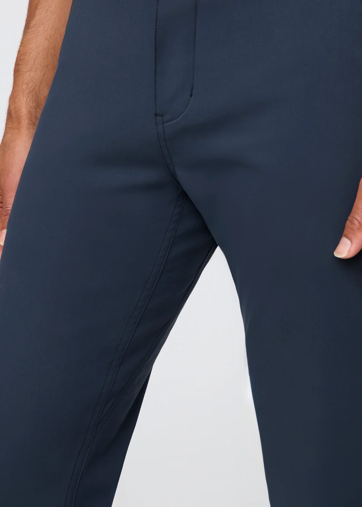NuStretch Slim Straight Trouser - Navy - Image 6