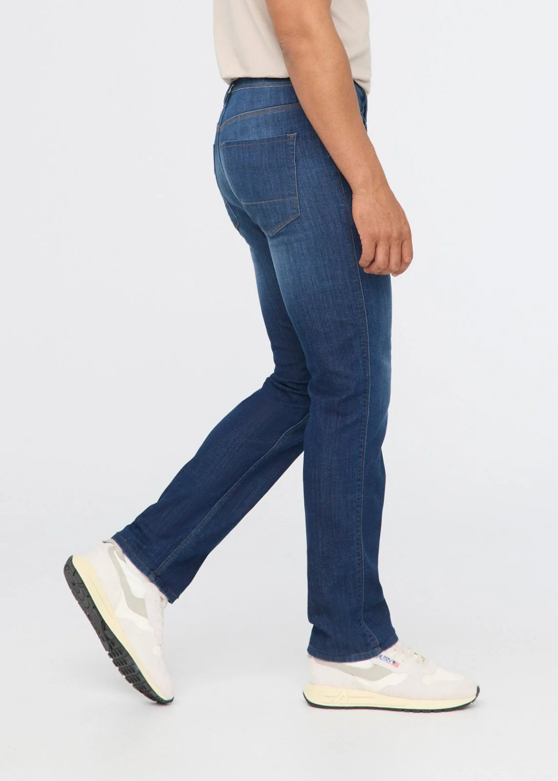 Performance Denim Lite Slim Straight - Worn In Indigo - Image 3