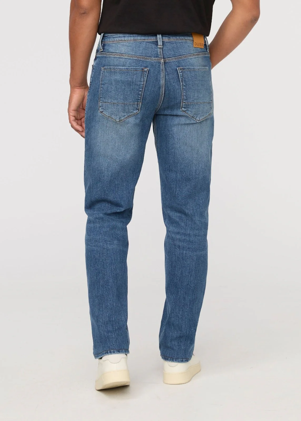 Performance Denim+ Relaxed Straight - Dust Storm Indigo - Image 4