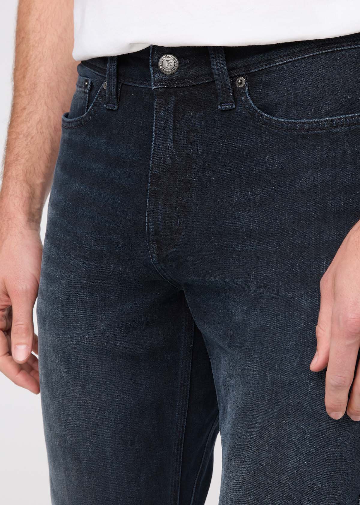 Performance Denim+ Slim Straight - Carbon Stone - Image 5
