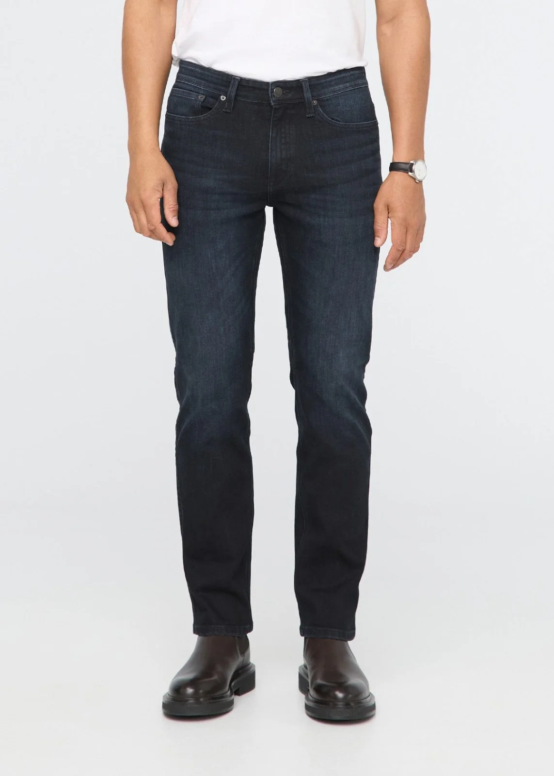 Performance Denim+ Straight - Carbon Stone - Image 2