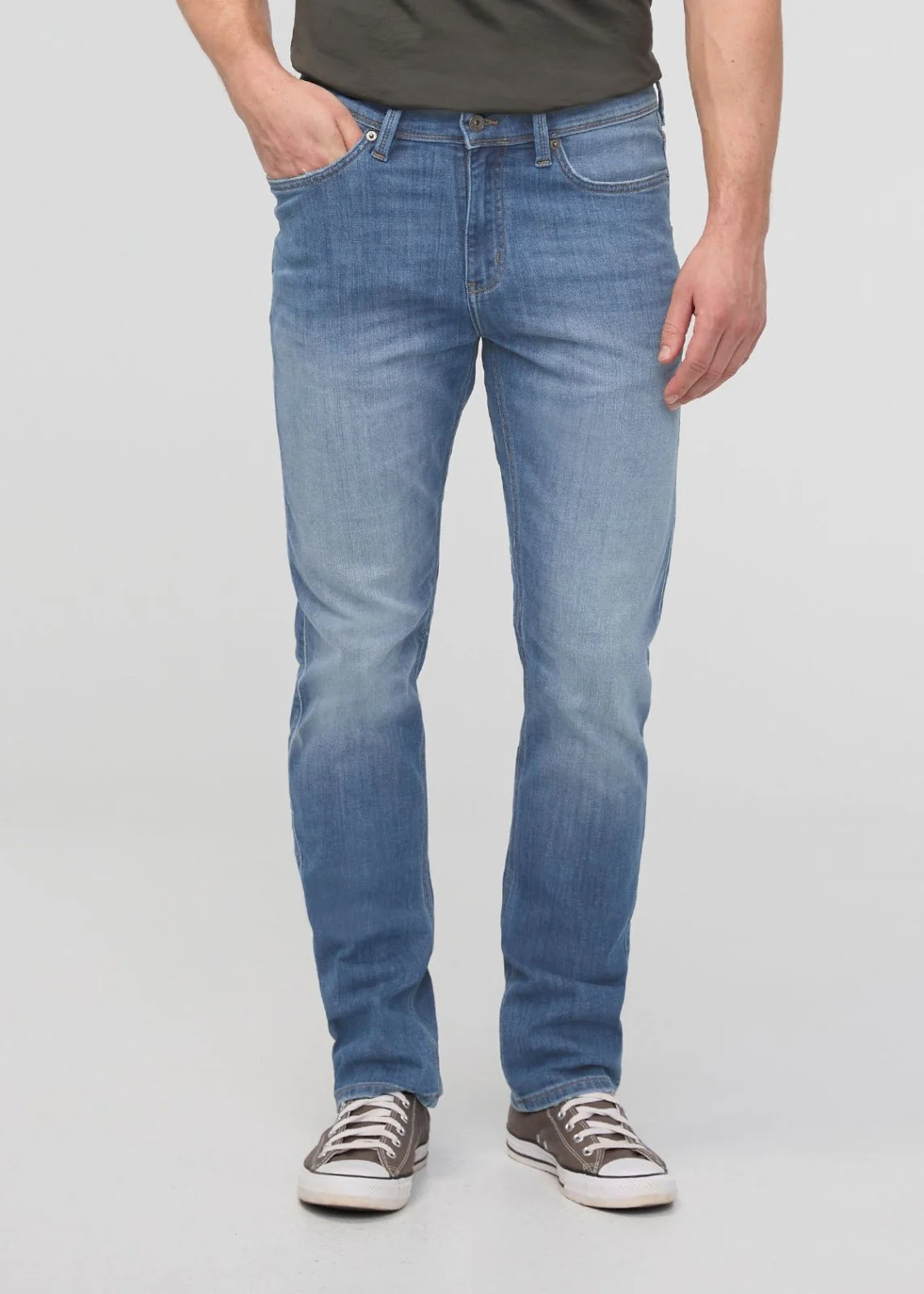 Performance Denim Slim Straight - Vintage Cascade - Image 2