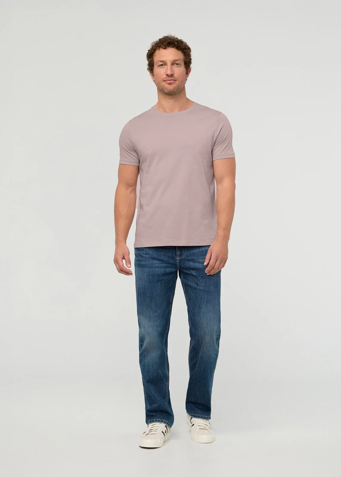 PurePima Only Tee - Hazy Mauve - Image 2
