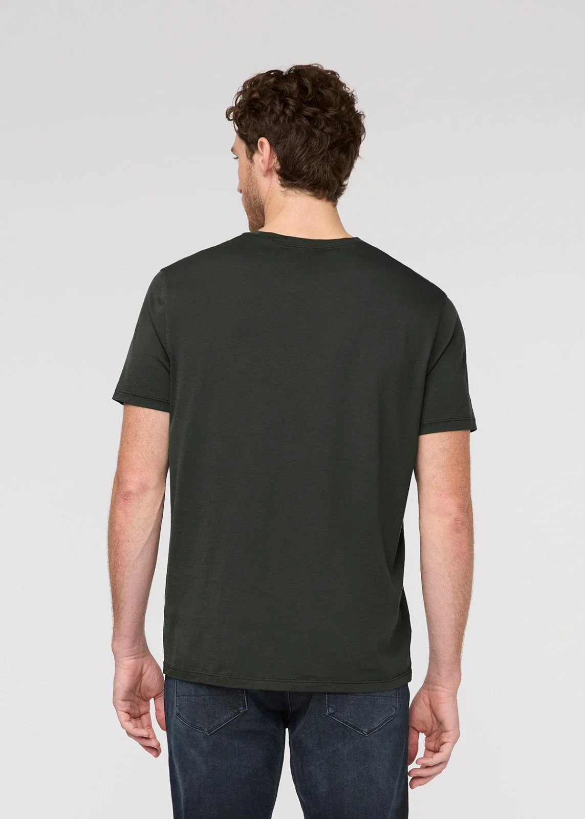 PurePima Only Tee - Evergreen - Image 4