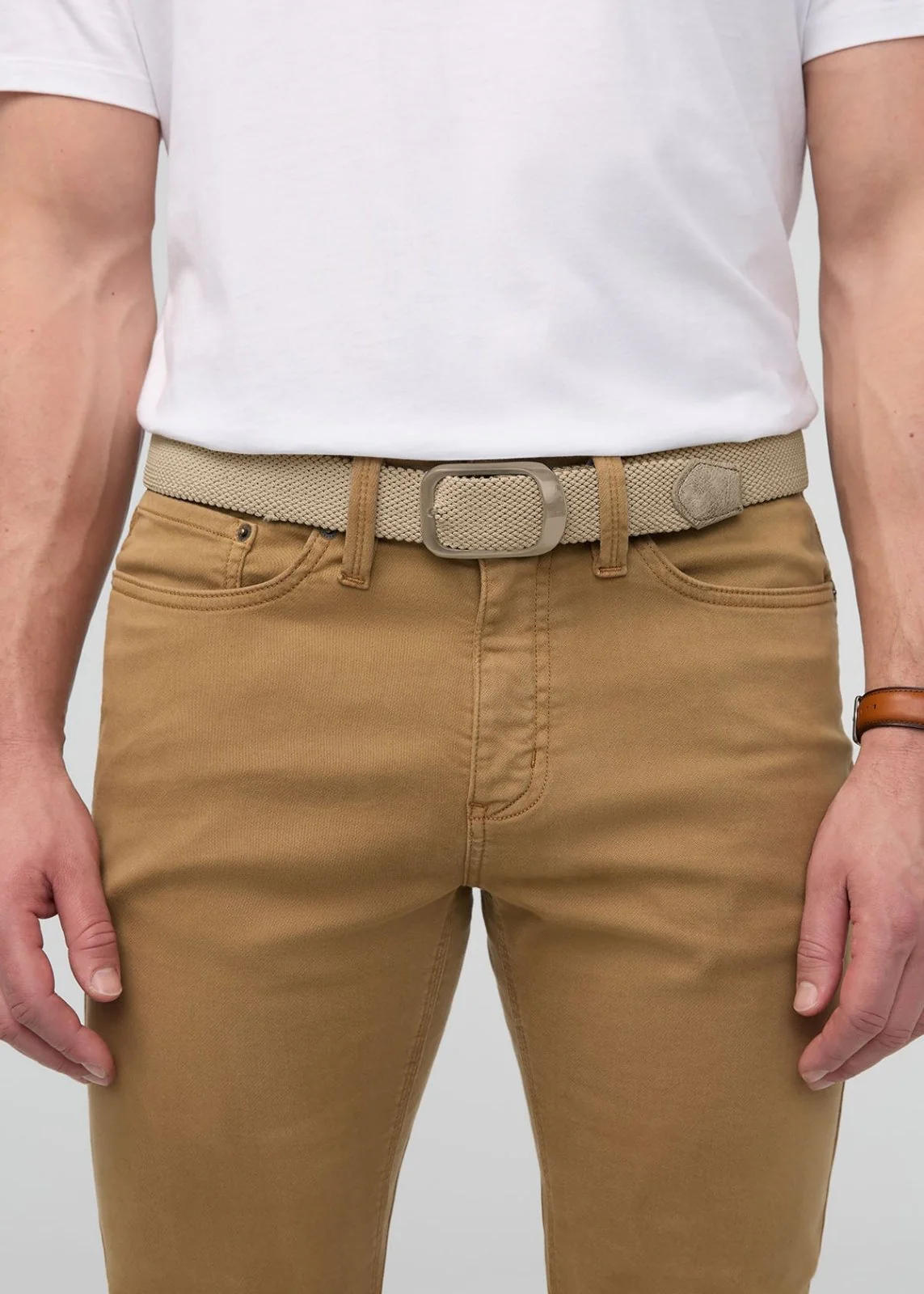 Performance Stretch Belt - Desert Khaki