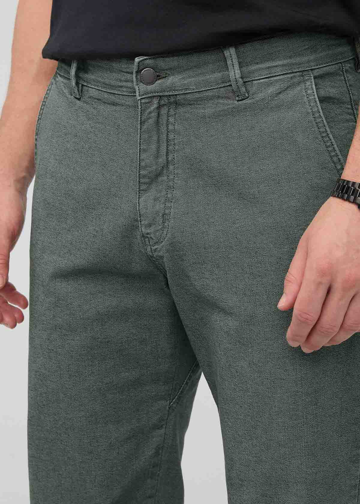 Stretch Canvas Relaxed Straight Chino - Black Spruce - Image 5