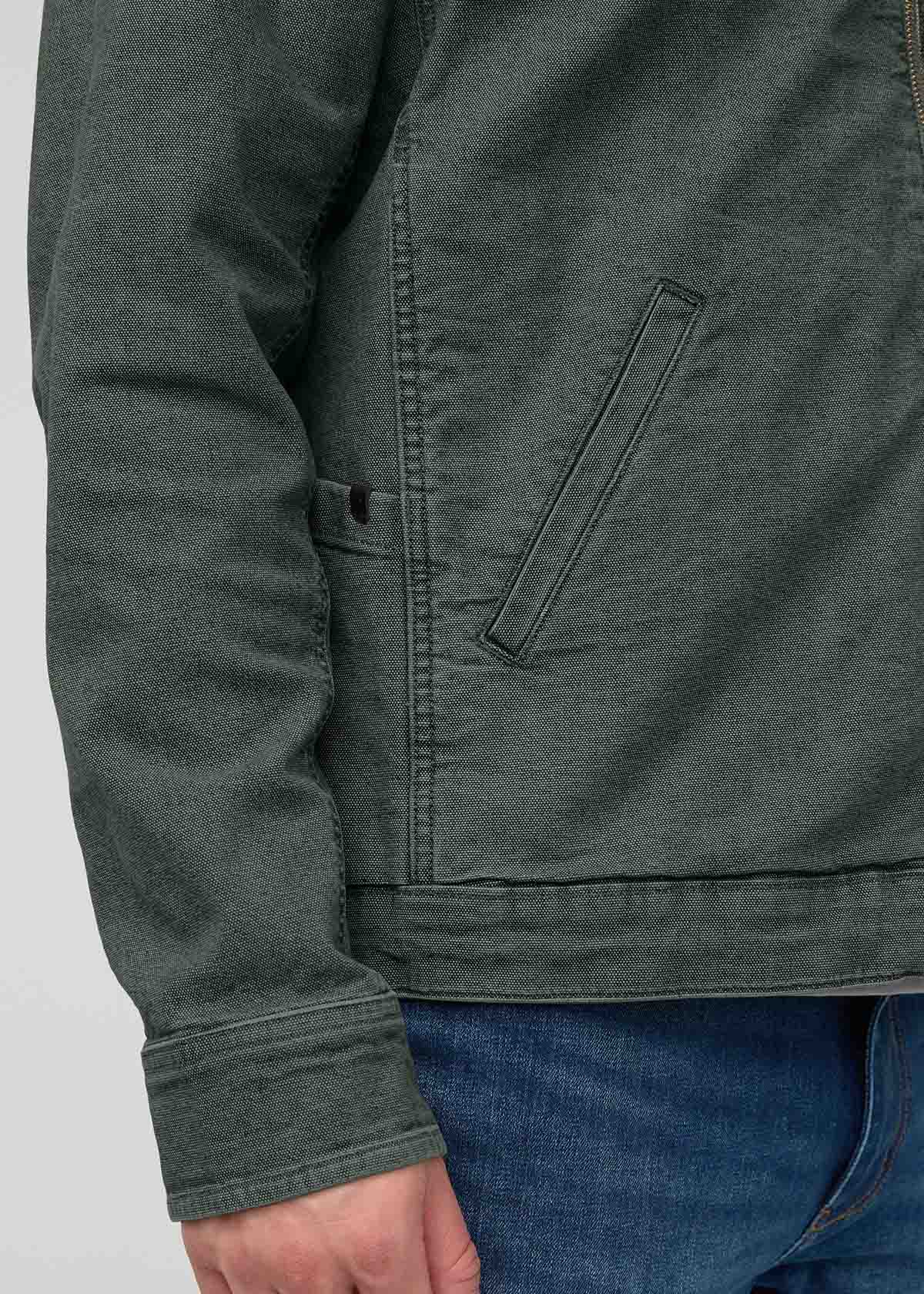 Stretch Canvas Utility Jacket - Black Spruce - Image 5