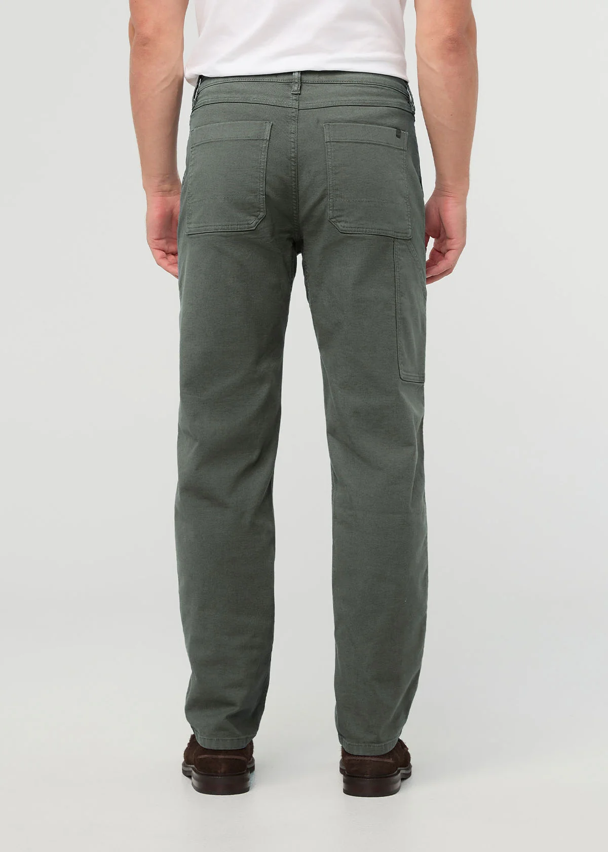 Stretch Canvas Utility Pant - Thyme - Image 4