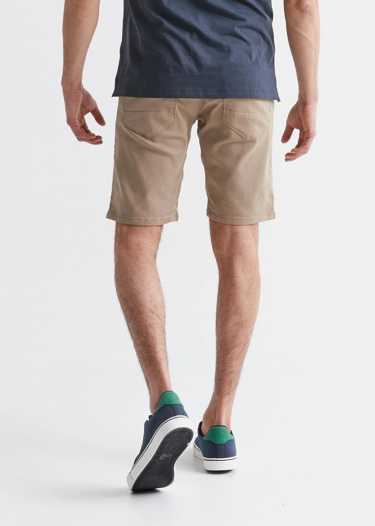 No Sweat Short Slim - Desert Khaki - Image 4