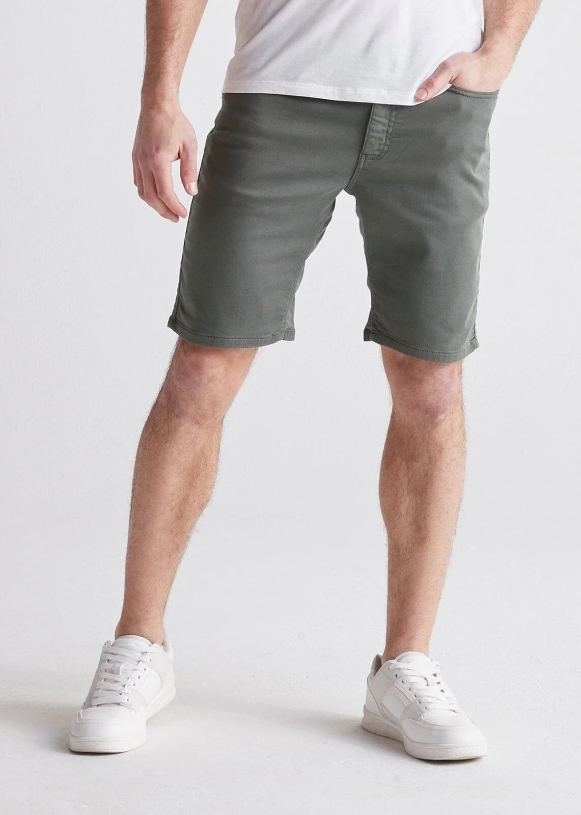No Sweat Short Slim - Gull - Image 3