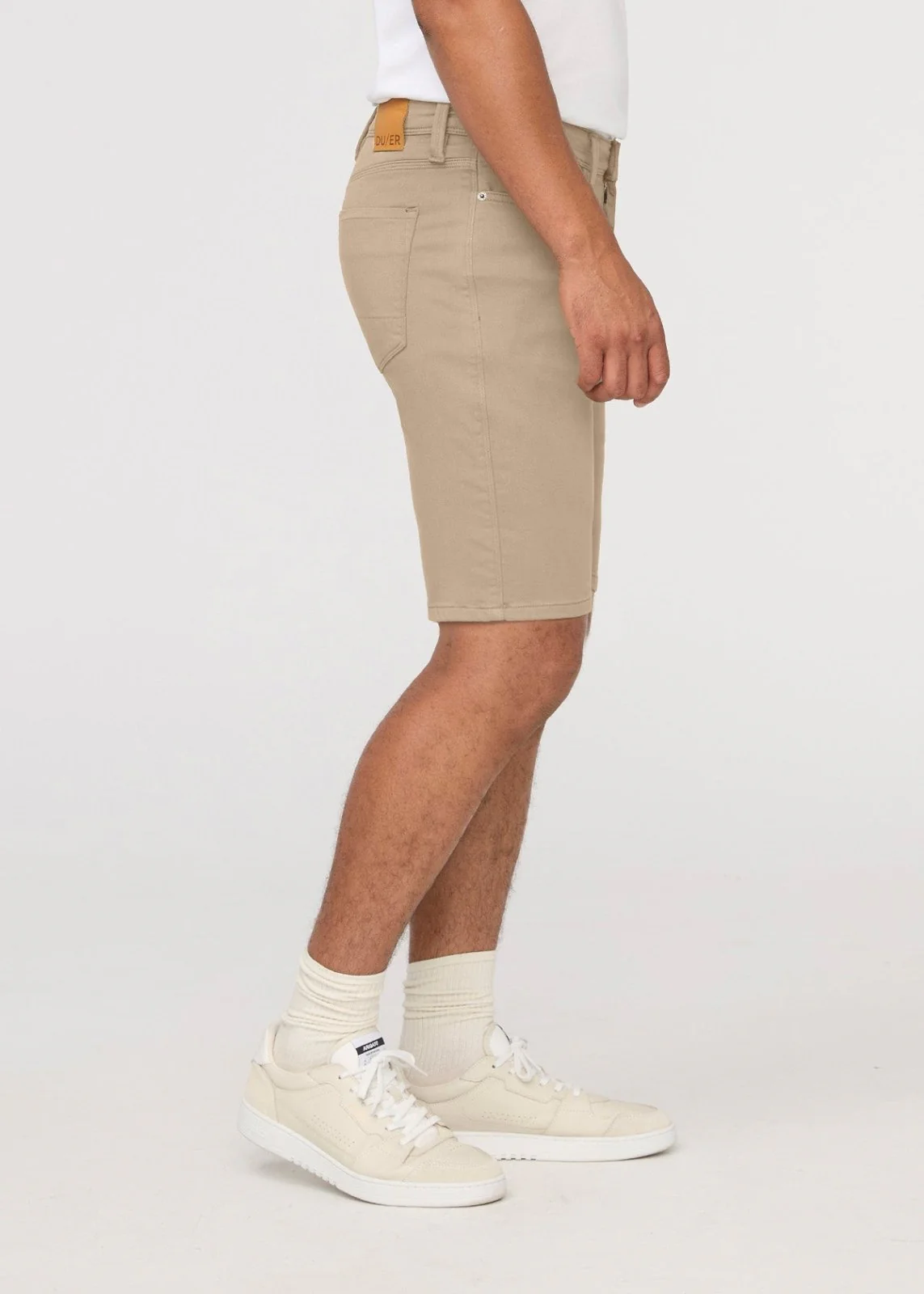 No Sweat Short Relaxed - Desert Khaki - Image 3