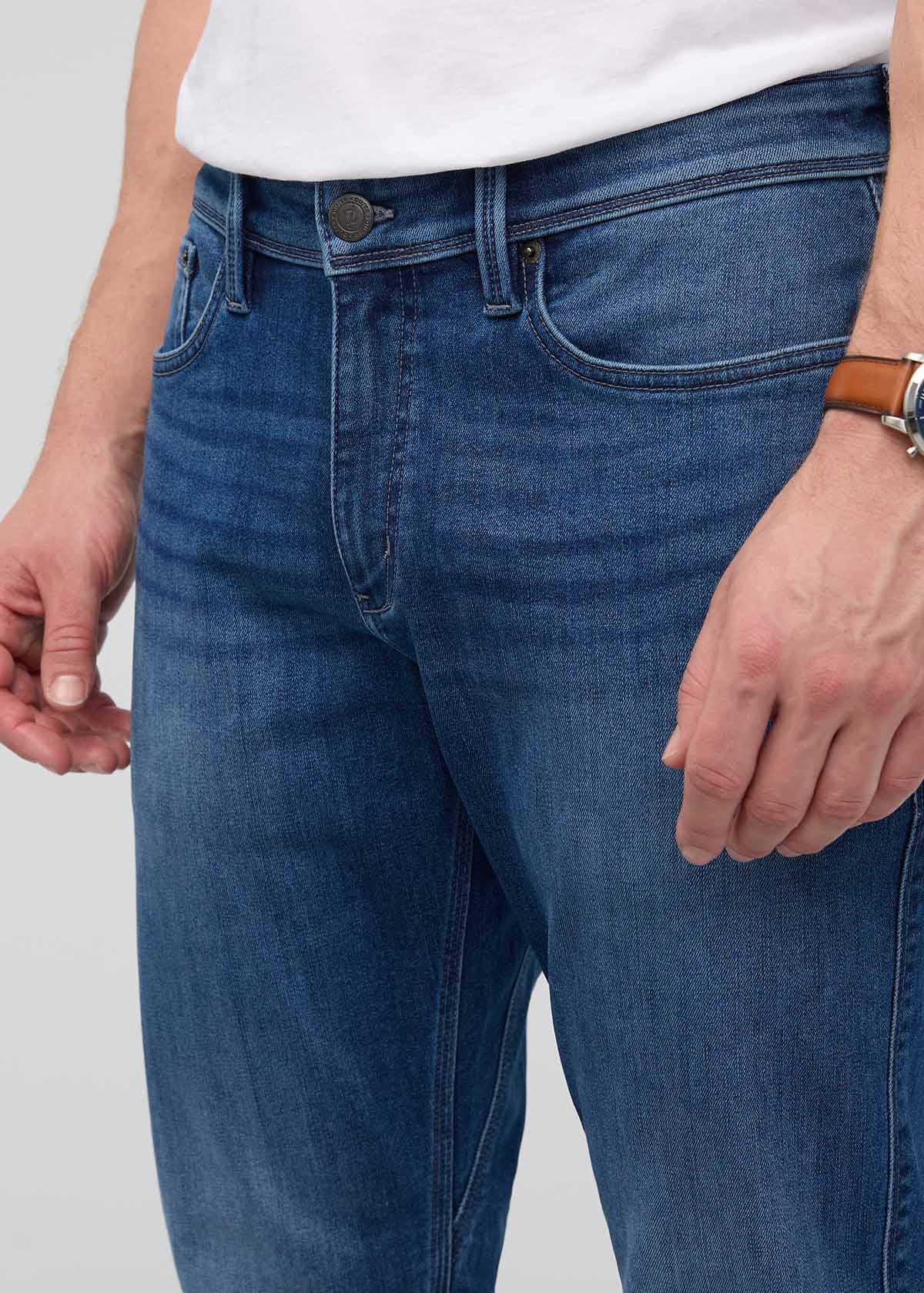Tech Fleece Denim Relaxed Taper - Classic Indigo - Image 7