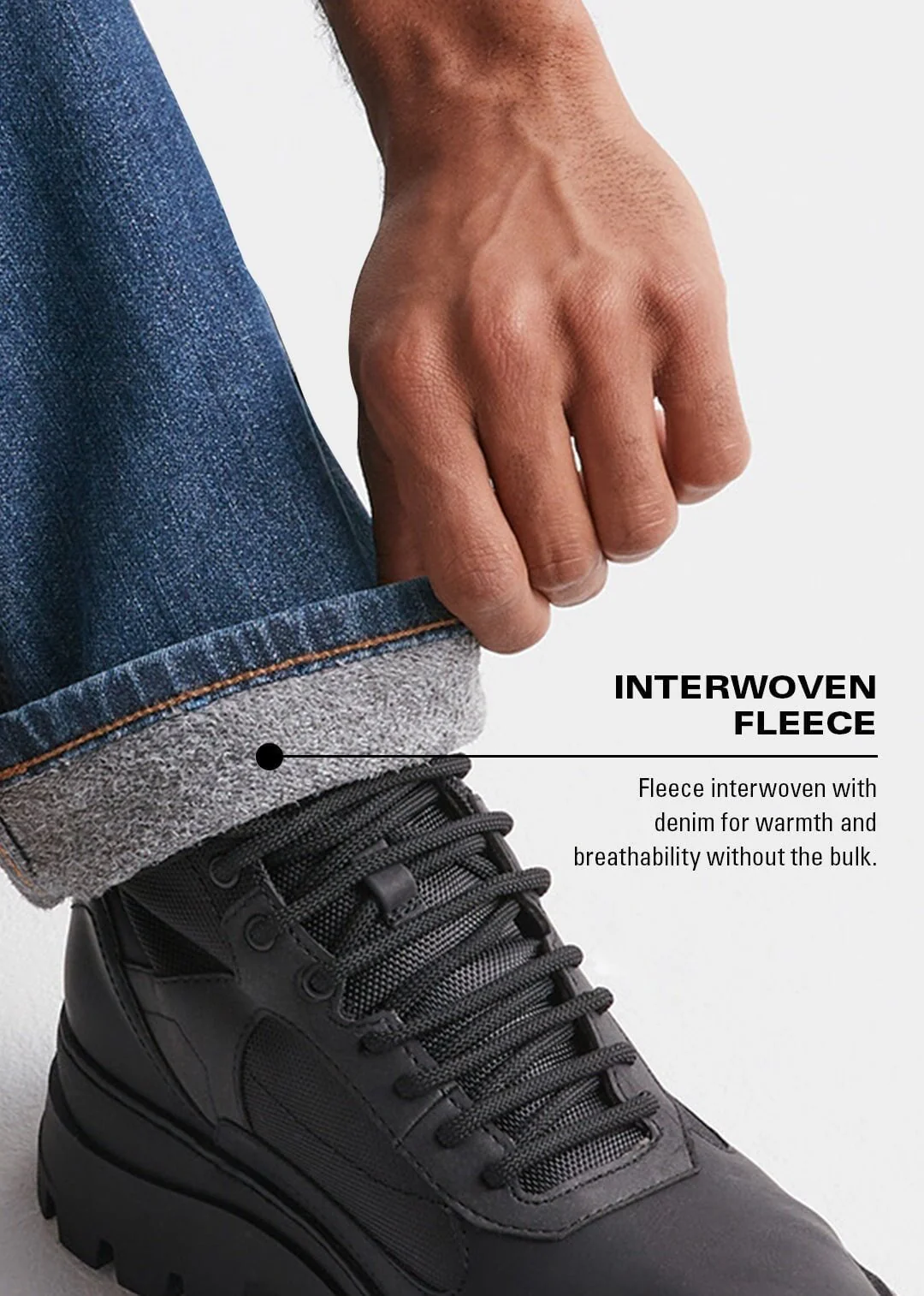 Tech Fleece Denim Straight - Tumbled Onyx - Image 5