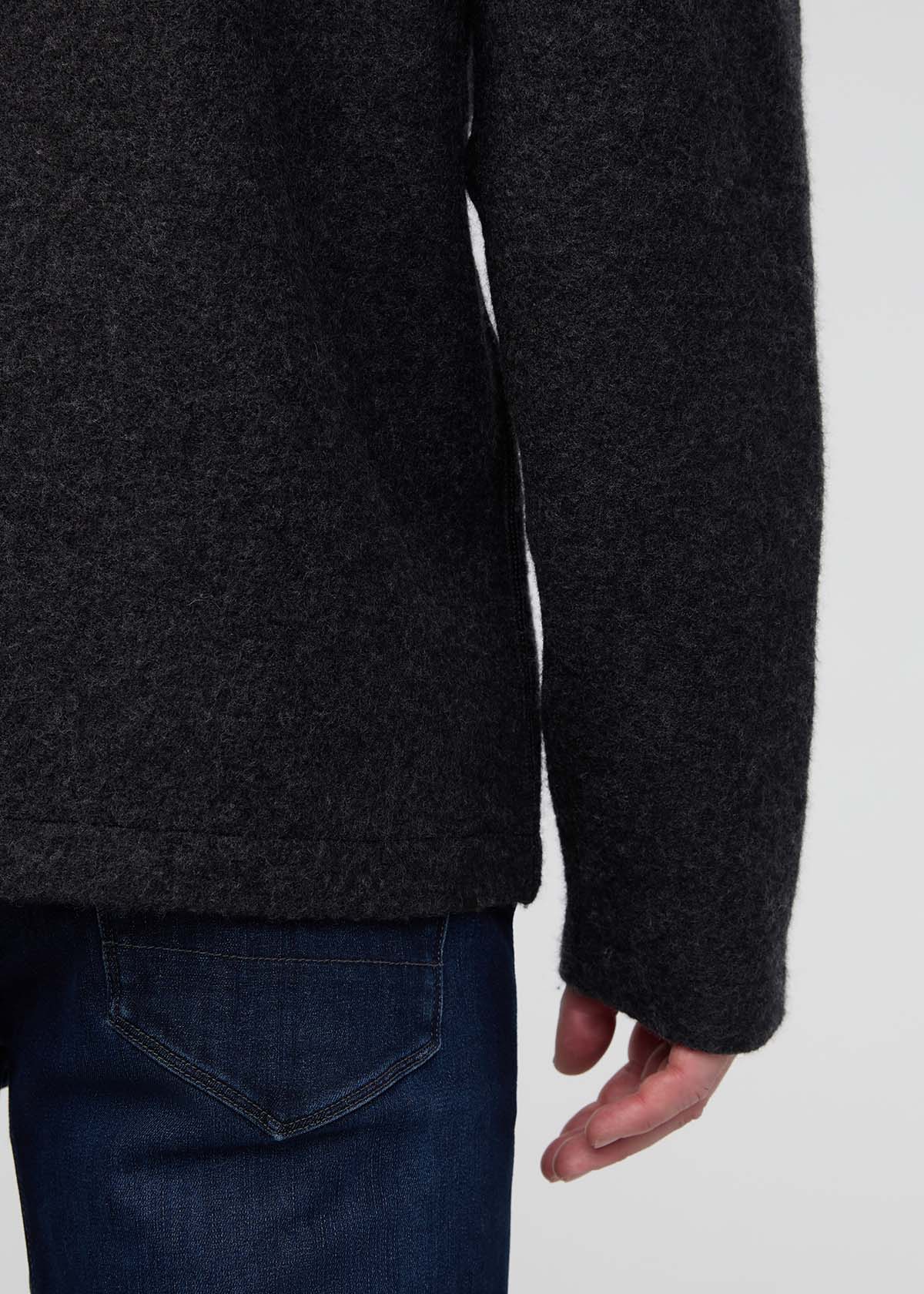 ThermaSoft Merino Field Shirt - Heather Charcoal - Image 6