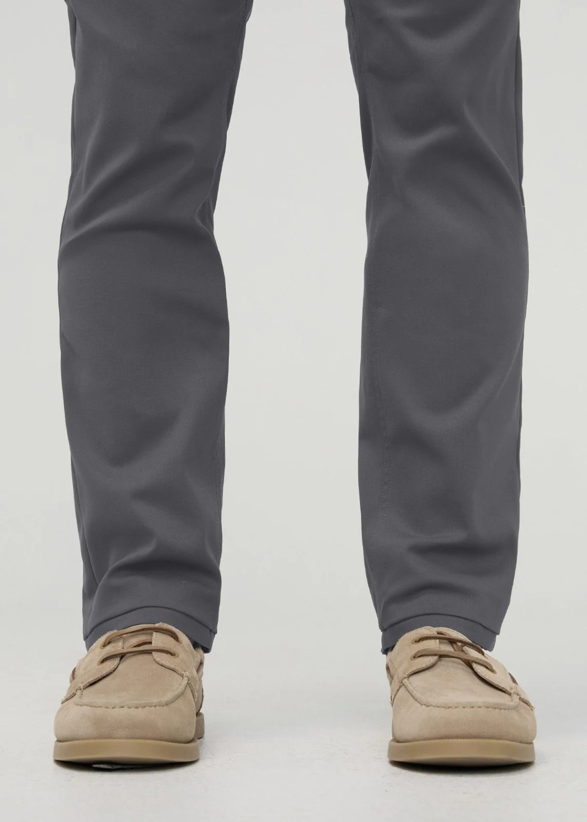 NuStretch Slim Straight Trouser - River Rock - Image 9
