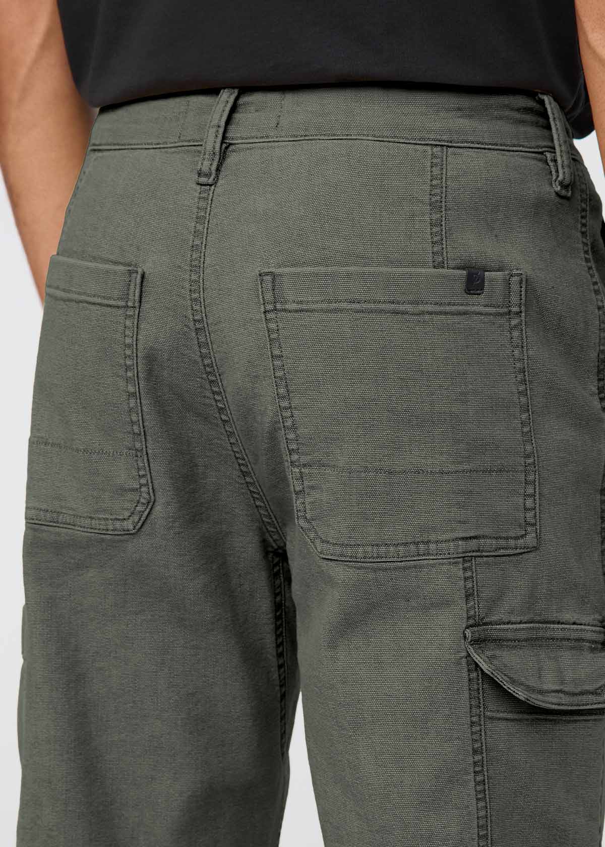 Stretch Canvas 7 Pocket Pant - Thyme - Image 7