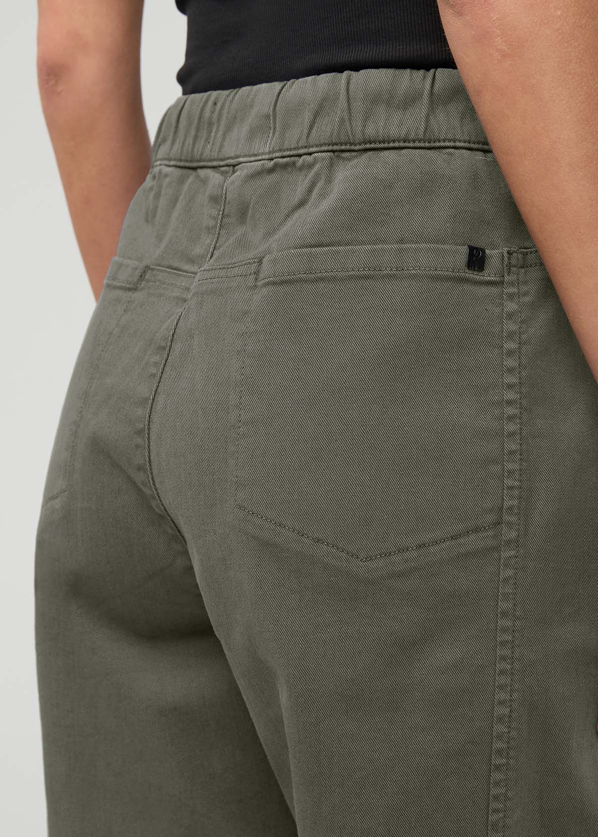 FlexTwill Barrel Pull On Pant - Thyme - Image 7