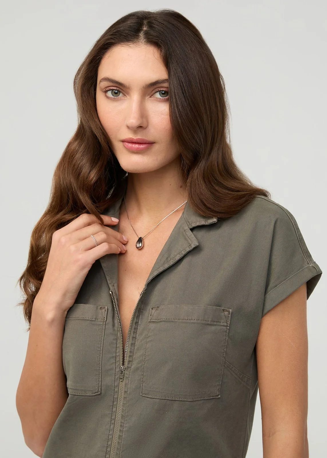 Live Lite Boiler Suit - Thyme - Image 4