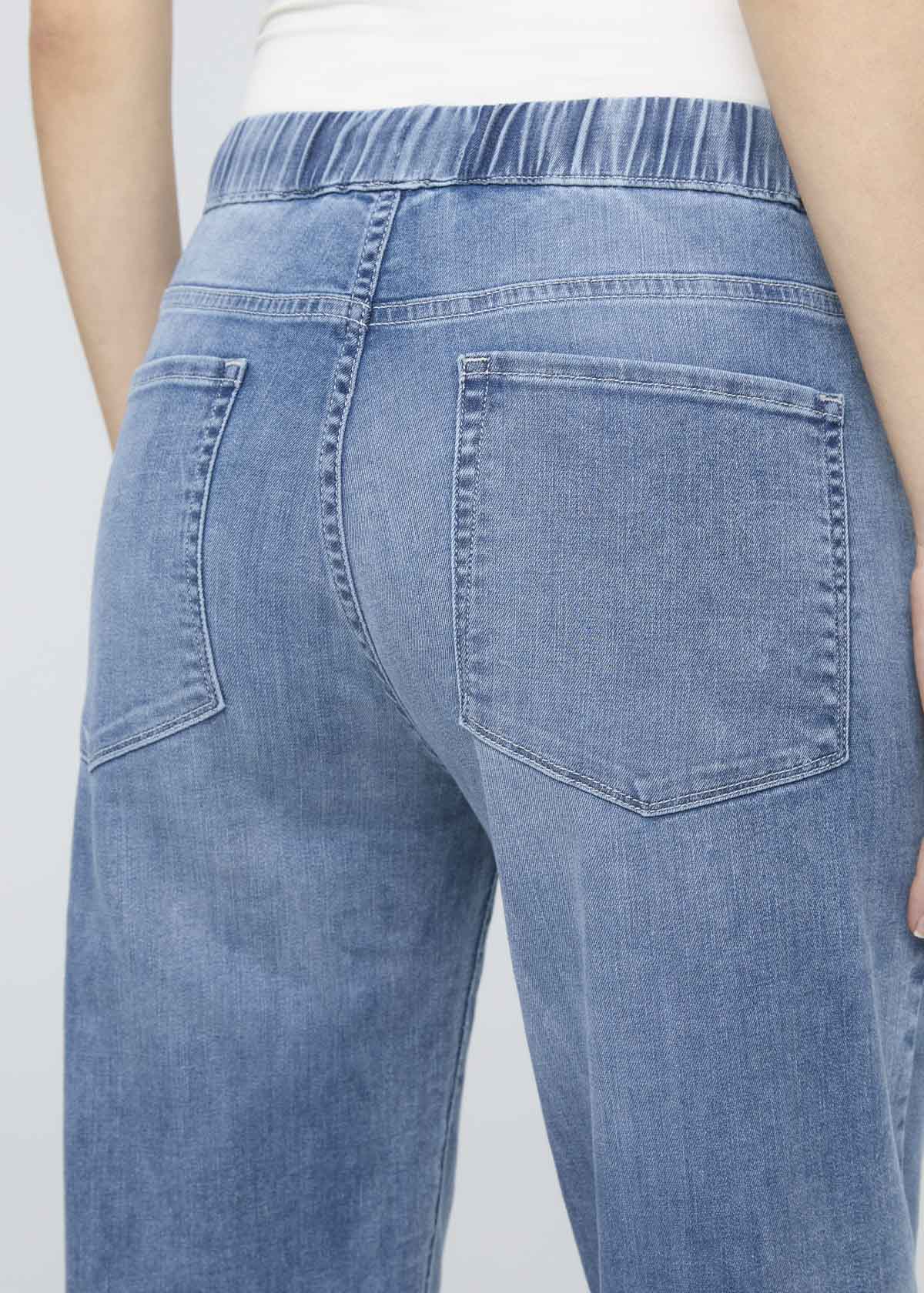 Performance Denim Lite Harbour Pant - Light Stone - Image 6