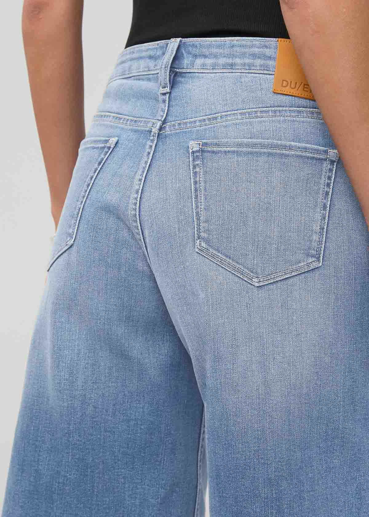 Performance Denim+ Mid Rise Loose Short - Vintage Seaside - Image 6