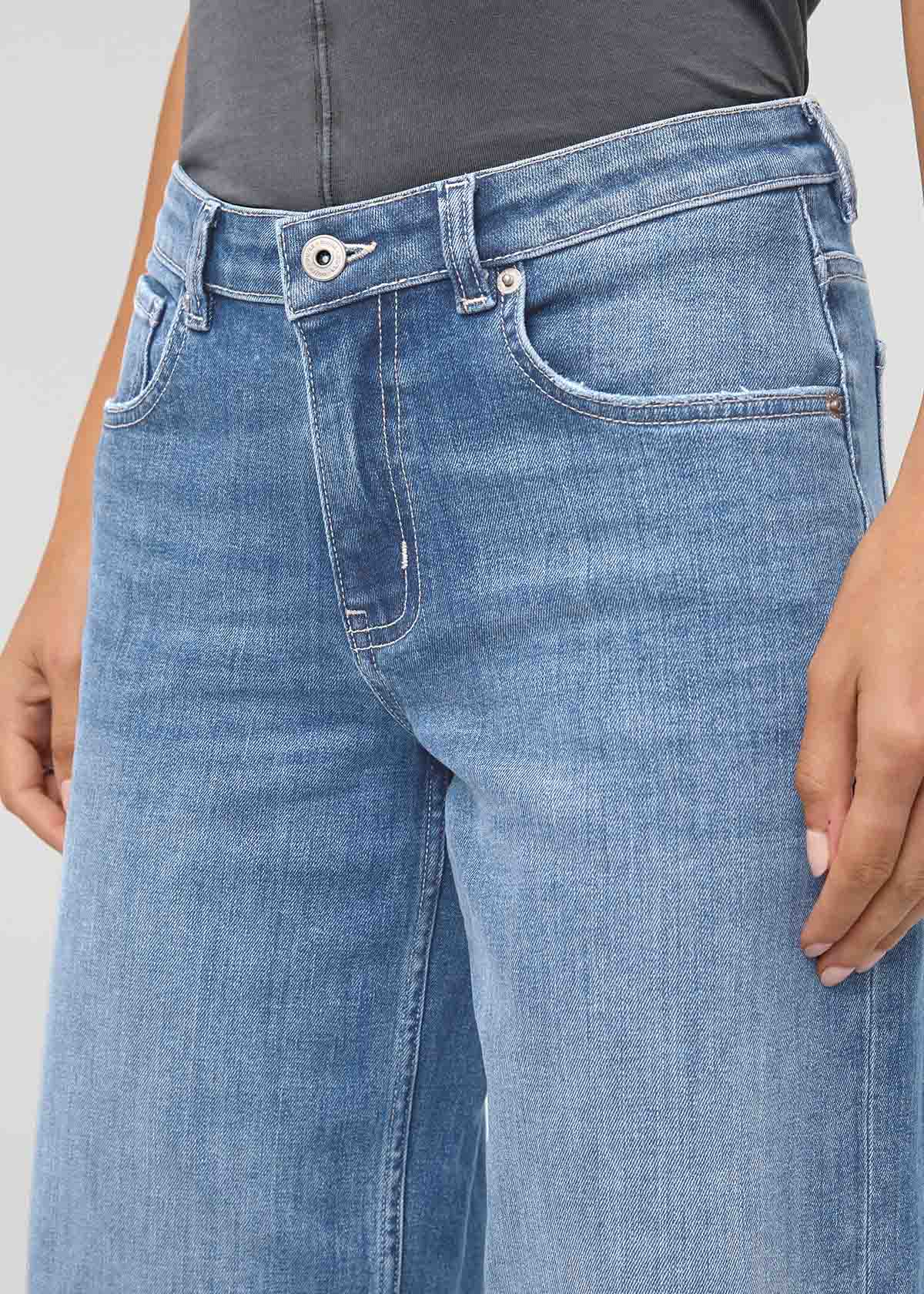 Performance Denim+ Mid Rise Loose Straight - Vintage Seaside - Image 6