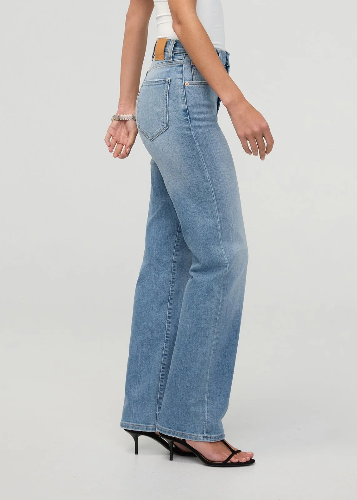 Performance Denim+ High Rise Straight - Current - Image 3