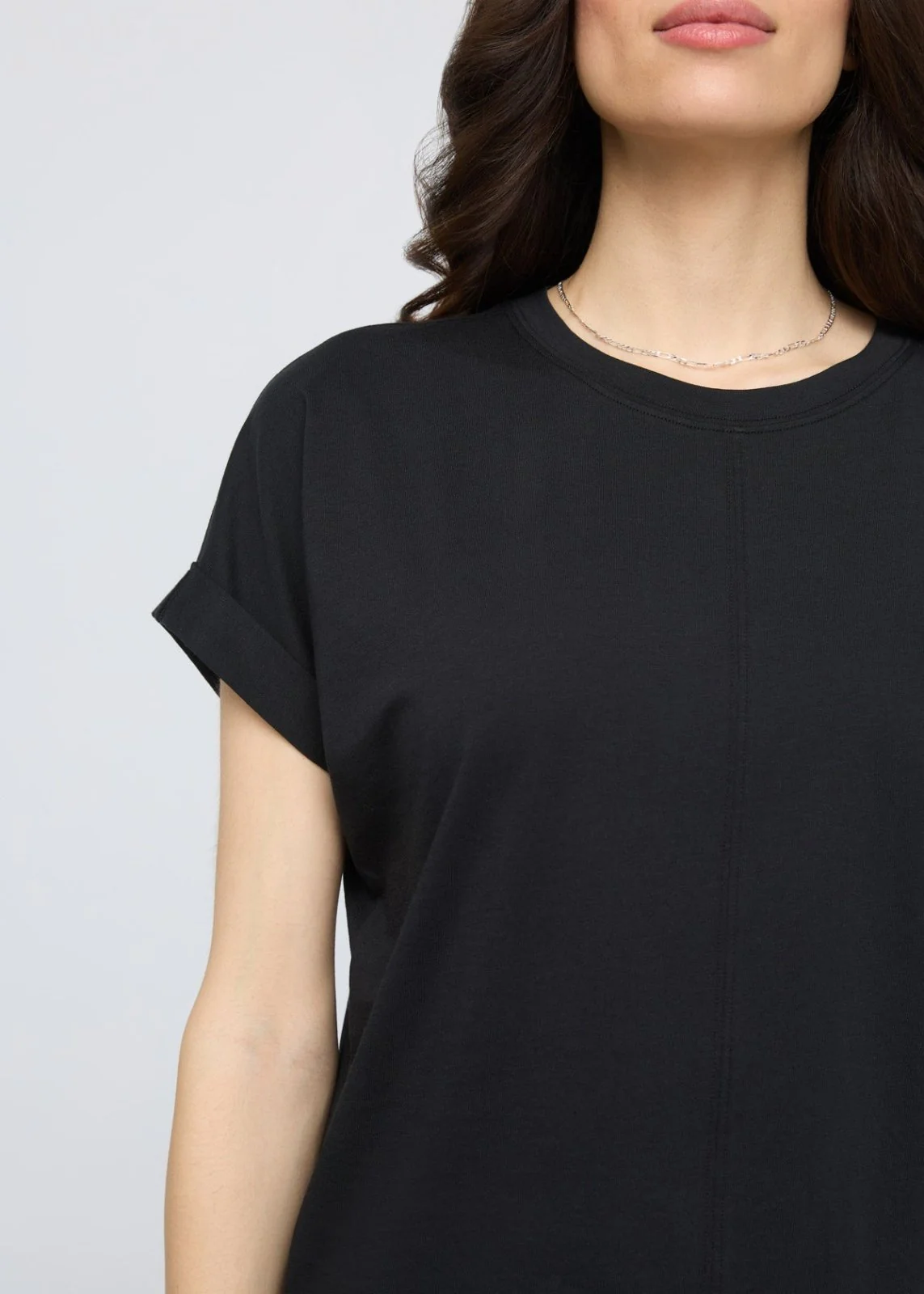 PurePima Dolman Tee - Black - Image 5